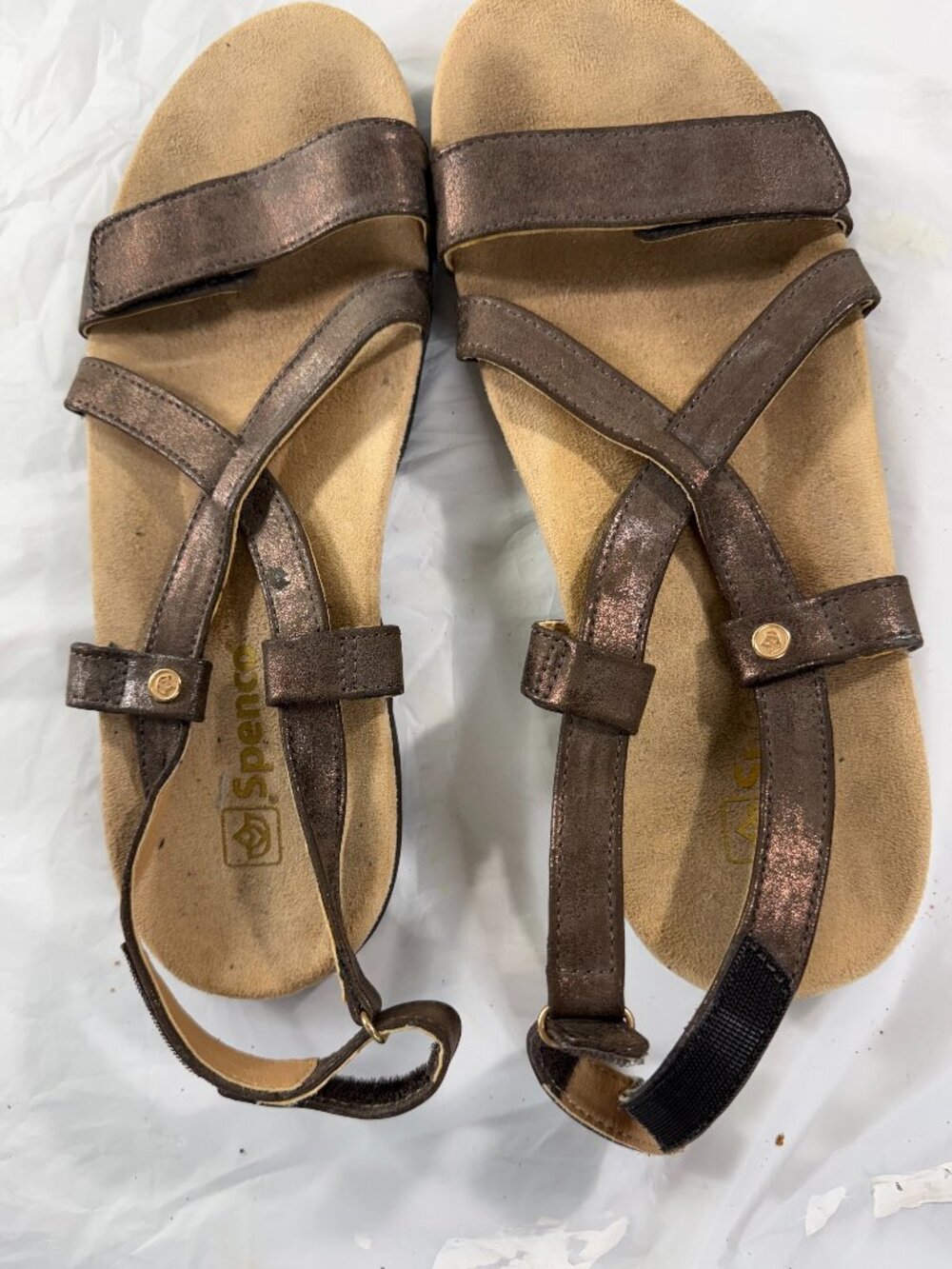 Bronze sandal